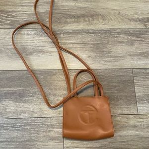 Telfar Mini Shopping Bag- Tan